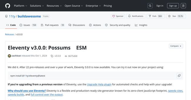 Eleventy v3.0.0: ESM like a Phoenix (the mythical bird, not Arizona)